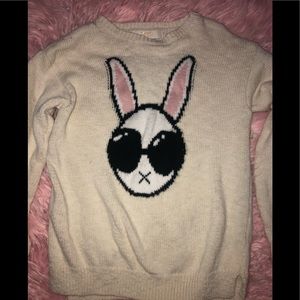✨ Forever 21 Kids rabbit sweater ✨